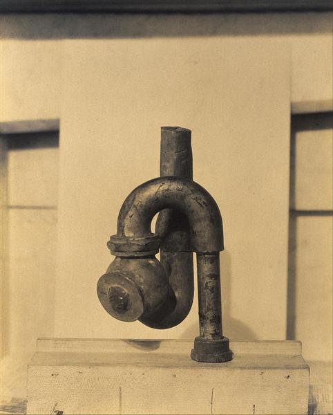 GOD by Elsa von Freytag-Loringhoven
date: 1917
style: dada sculpture
photography by Morton Schamberg